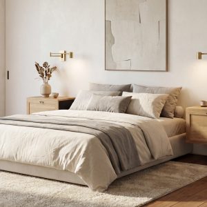 Meuble de chevet suspendu