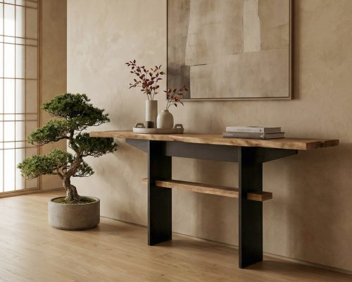Thomas-Coup-la-fronde-console-torii-noyer-1